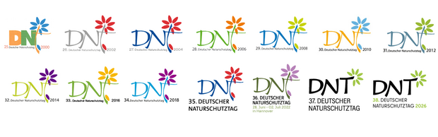 DNT-Logos 2000 bis heute