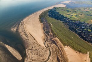 Der Strand und das Vorland von St. Peter-Ording. (Foto: Martin Stock)